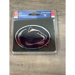 Penn State University Chrime Auto Emblam- Elektroplate- NIP‎